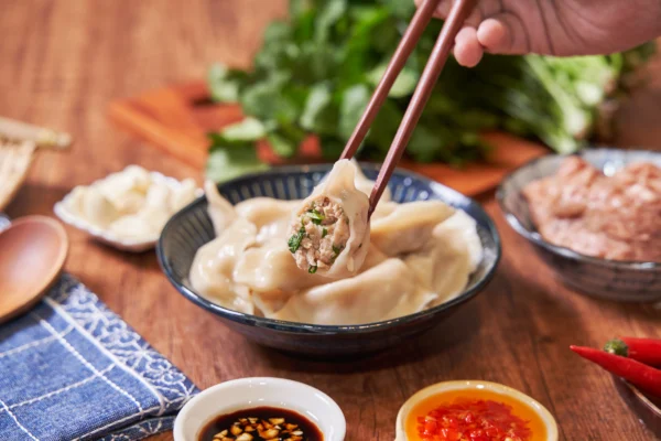 香菜鮮肉水餃：圖片 2